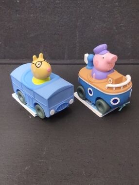 NWT Peppa Pig Little Buggy Grandpa Pig And Pedro Pony